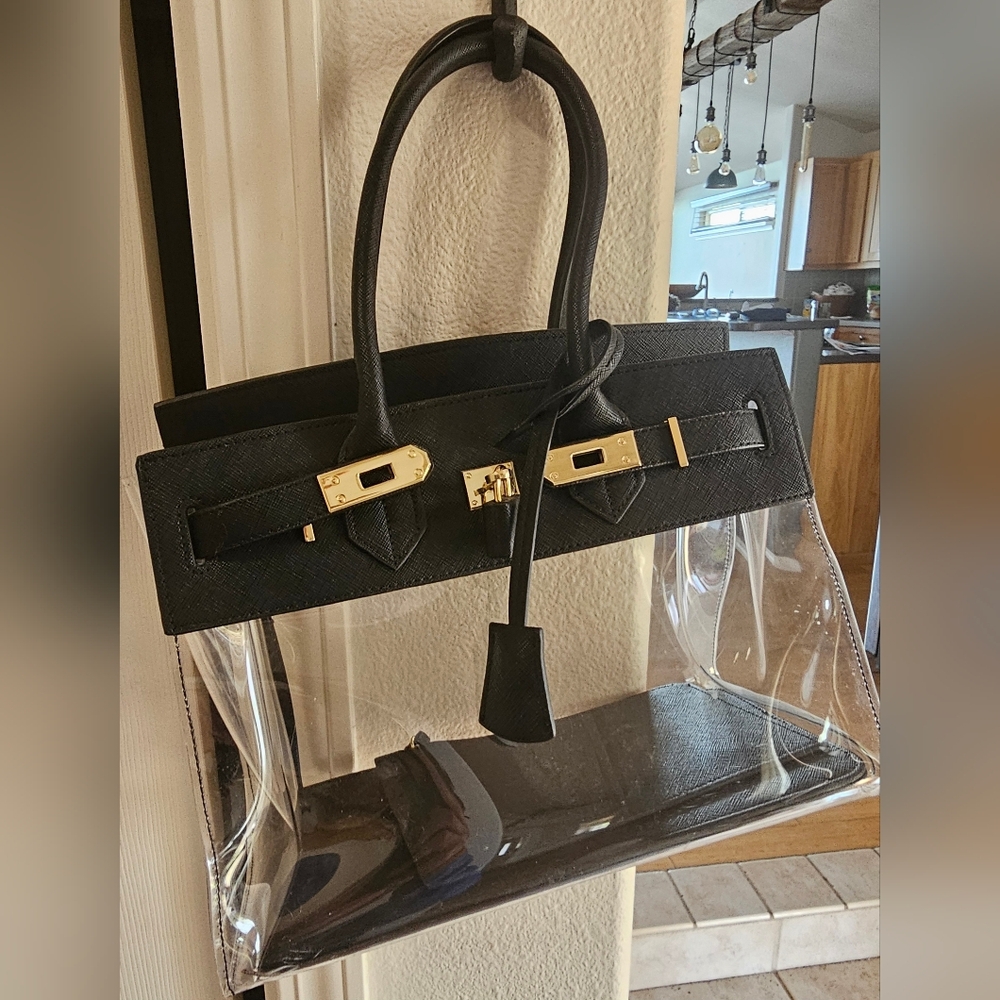 De Vesi de tropical 30 bag black/clear